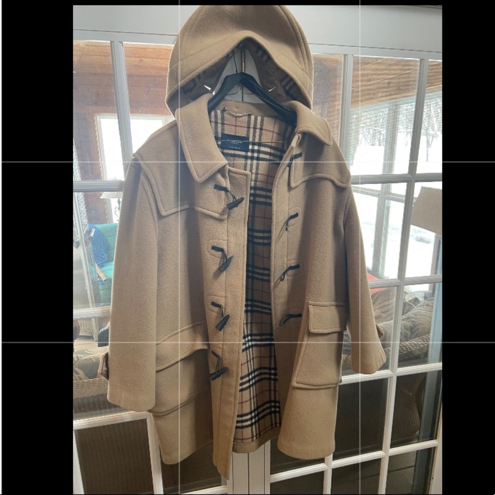 Burberry Men’s Oversized Duffel Coat